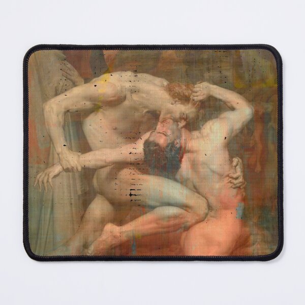 Item preview, Industrial Pop Art Dante's Inferno Fine Art Painting William Bouguereau Design designed and sold by Candlewood Museum & Gift Shoppe.