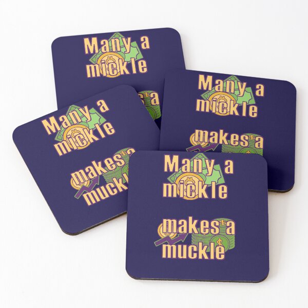 Item preview, Many A Mickle Makes  A Muckle designed and sold by Eklectikos.