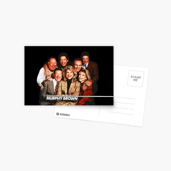 Vista previa del artículo con la obra «90s Retro Murphy Brown news elenco 90s Throwback Tribute», diseñado y vendido por 90snerd.