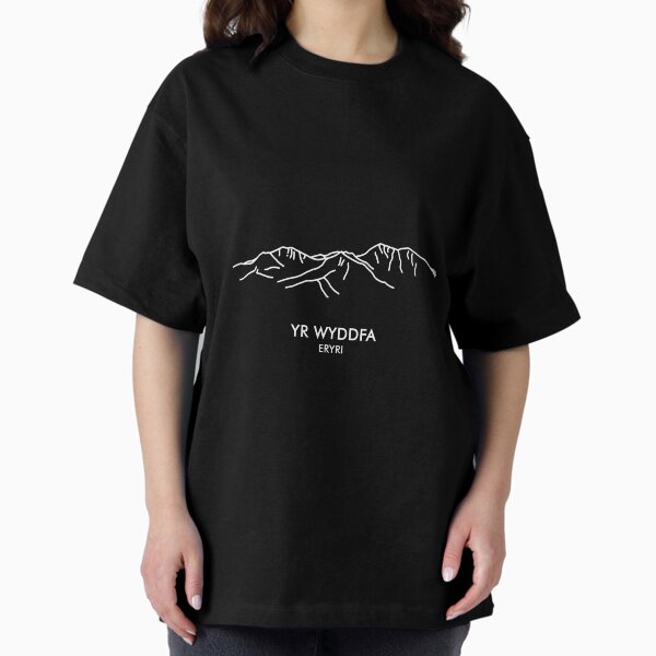 Yr Wyddfa, Eryri Oversized T-Shirt
