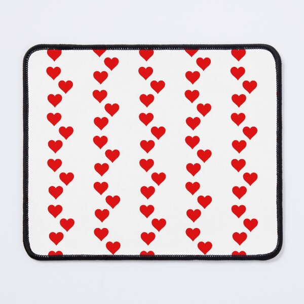 Item preview, Valentine's Day Hearts single white designed and sold by VJKTees.