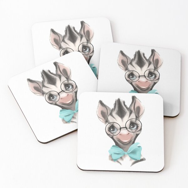 Item preview, zebra watercolor portraits designed and sold by Hartics.