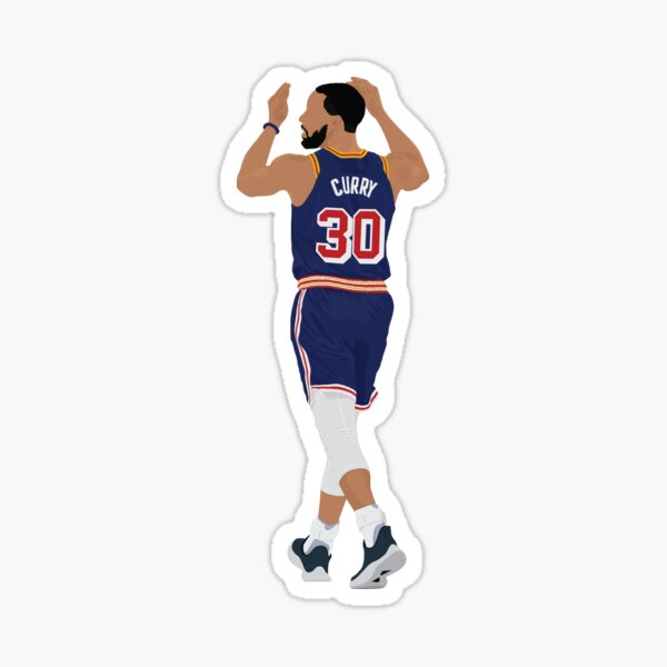 Klay Thompson 14 Threes - Golden State Warriors Sticker for Sale by  xavierjfong