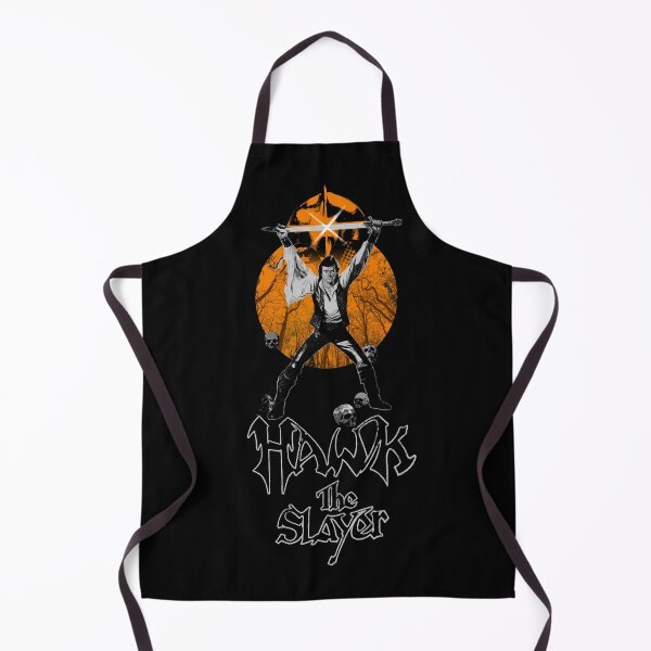 Item preview, Hawk The Slayer (orange background) designed and sold by nikafia.