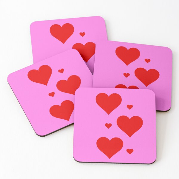 Item preview, Valentine's Day Hearts-pink designed and sold by VJKTees.