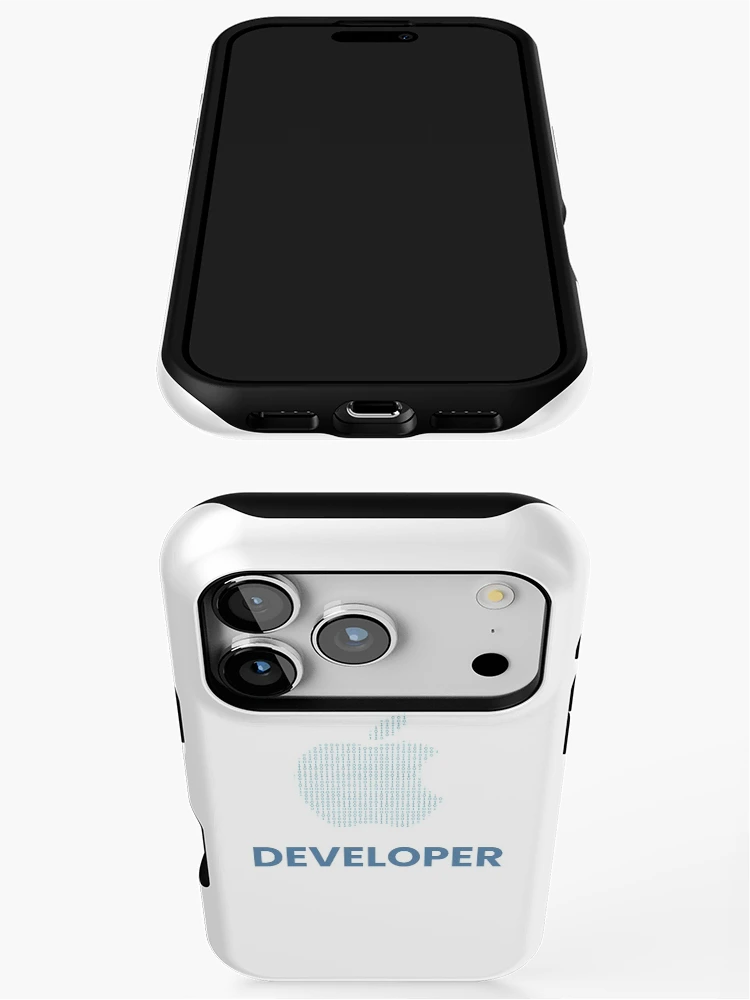 Thumbnail 3 of 4, iPhone Case, Apple developer binary code designed and sold by rintosu.