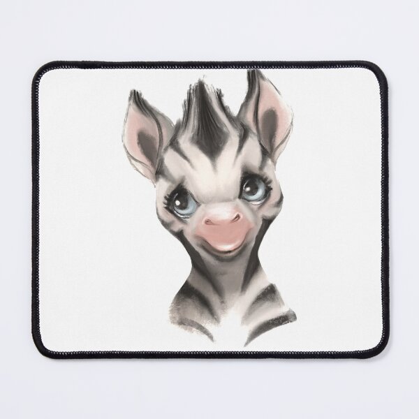 Item preview, zebra watercolor portraits designed and sold by Hartics.