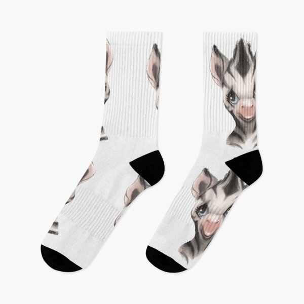 Item preview, zebra watercolor portraits designed and sold by Hartics.