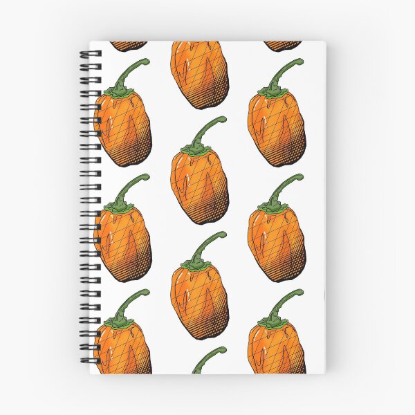 Item preview, Habanero Orange Chilli Pepper Spicy designed and sold by mojocoffeetime.