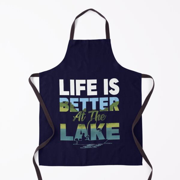 Item preview, Life Is better At The Lake Love Fishing   designed and sold by TowTowStudio.