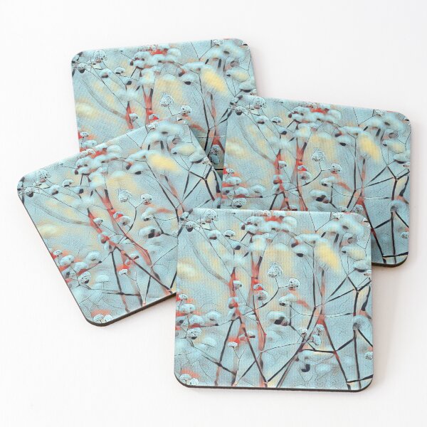 Item preview, Field Of Snow Flowers- Abstract  designed and sold by mindmaster007.