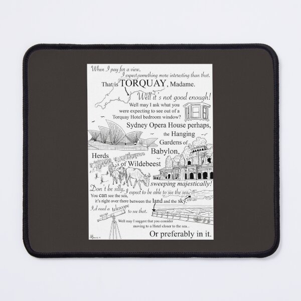 Item preview, Fawlty Towers - Basil vs Mrs Richards. Torquay Hotel Bedroom Window   designed and sold by MetaCortexds.