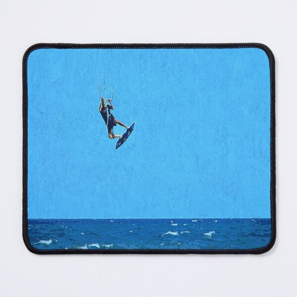 Item preview, Kitesurfing Surfing Water Painting designed and sold by CuteDesigns1.