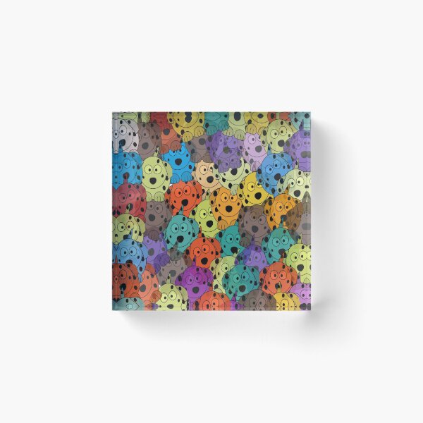 Item preview, Colorful dogs pattern. designed and sold by DaliaSabryTee.