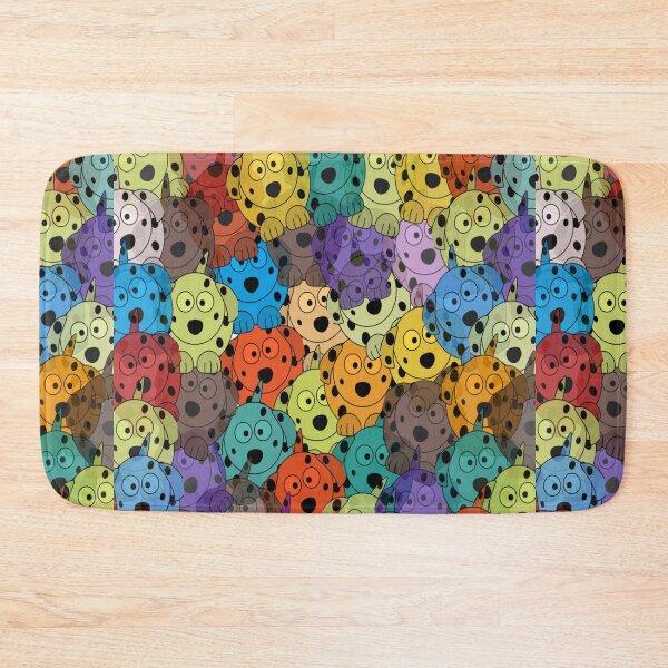 Item preview, Colorful dogs pattern. designed and sold by DaliaSabryTee.