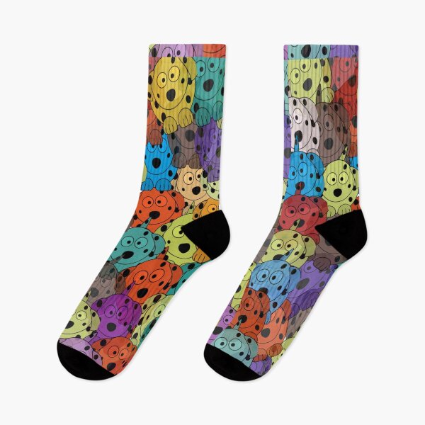 Item preview, Colorful dogs pattern. designed and sold by DaliaSabryTee.