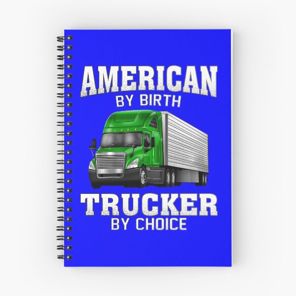 Item preview, Big Rig Trucker American By Birth Trucker By Choice  designed and sold by fantasticdesign.