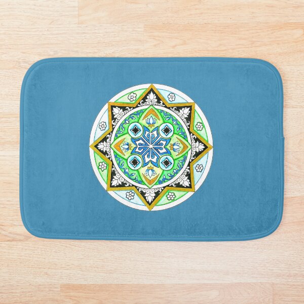Item preview, Arabesque I Colorful Detailed Mandala designed and sold by chrys-schwarz.