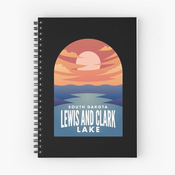 Artikelvorschau, Lewis and Clark Lake SD Retro Sunset entworfen und verkauft von HalpinDesign.