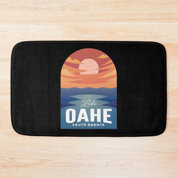 Item preview, Lake Oahe SD Retro Sunset designed and sold by HalpinDesign.