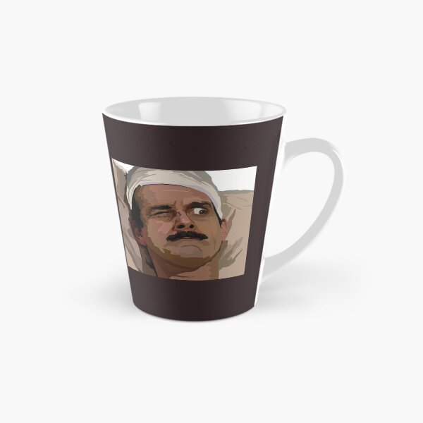 Item preview, Fawlty Towers Basil Fawlty John Cleese Don’t Mention The War original illustration design designed and sold by MetaCortexds.