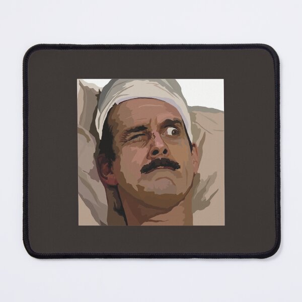 Item preview, Fawlty Towers Basil Fawlty John Cleese Don’t Mention The War original illustration design designed and sold by MetaCortexds.