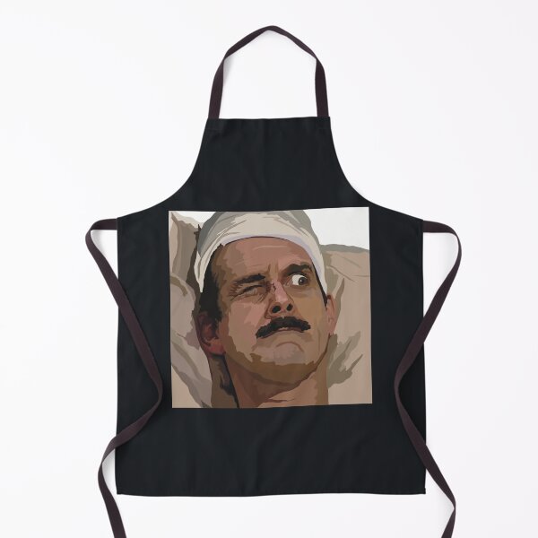 Item preview, Fawlty Towers Basil Fawlty John Cleese Don’t Mention The War original illustration design designed and sold by MetaCortexds.
