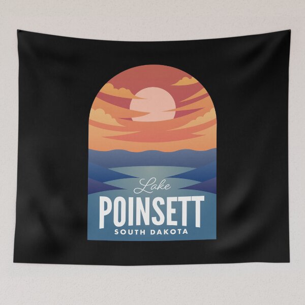 Item preview, Lake Poinsett SD Retro Sunset designed and sold by HalpinDesign.