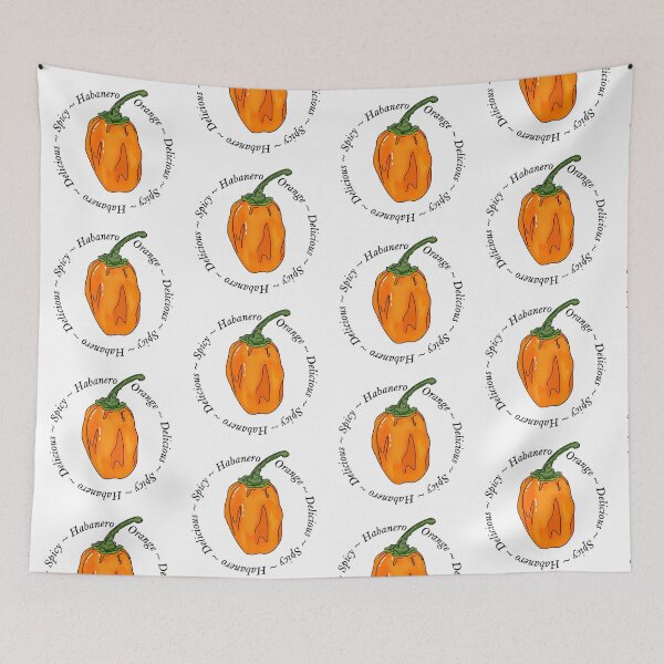 Item preview, Spicy chili pepper habanero designed and sold by mojocoffeetime.