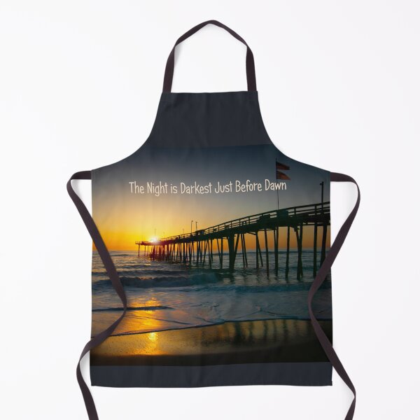 Item preview, Night is Darkest Just Before Dawn at Nags Head Beach designed and sold by nbrandsberg.