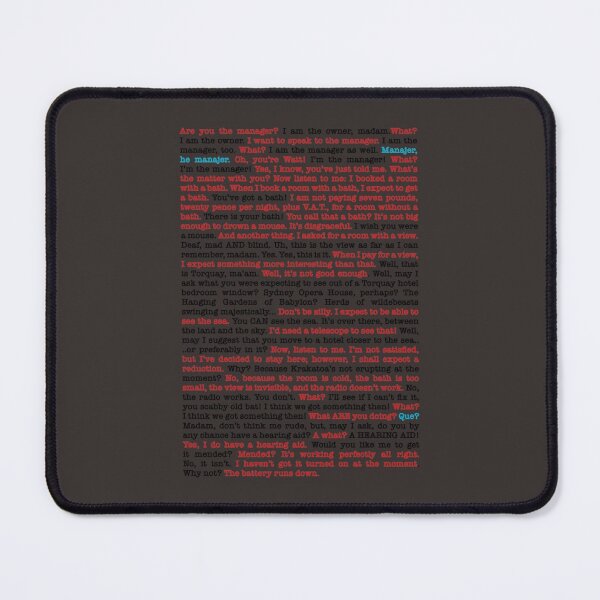 Item preview, Fawlty Towers Quote Mrs Richards designed and sold by MetaCortexds.