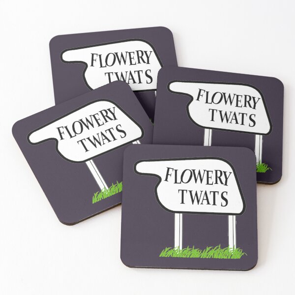 Item preview, Fawlty Towers the Flowery Twats   designed and sold by MetaCortexds.