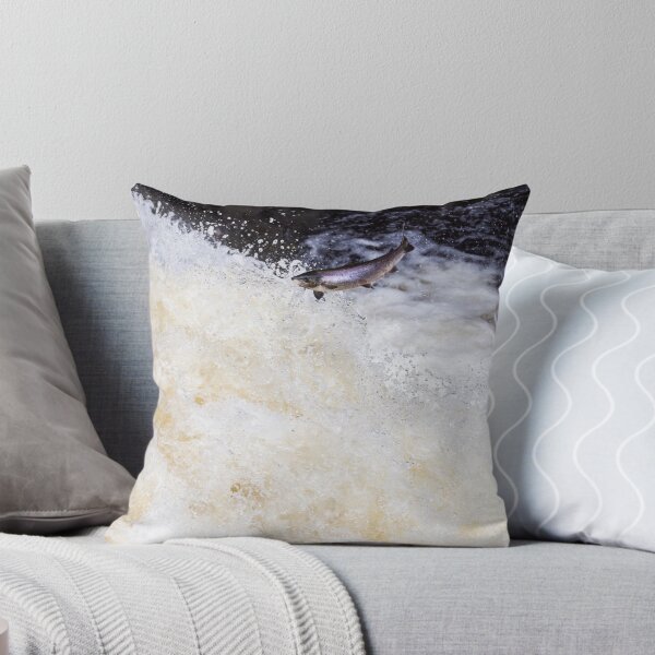 Item preview, Copy of Atlantic salmon leaping designed and sold by chanonry.