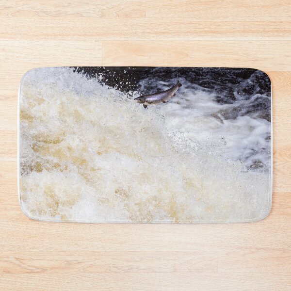 Item preview, Copy of Atlantic salmon leaping designed and sold by chanonry.