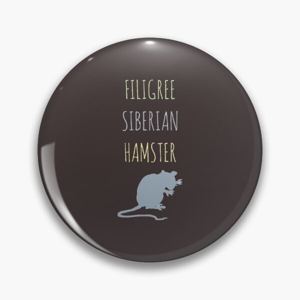 Item preview, Filigree Siberian Hamster Fitted  designed and sold by MetaCortexds.