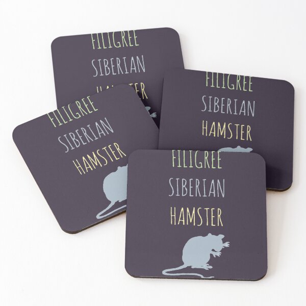Item preview, Filigree Siberian Hamster Fitted  designed and sold by MetaCortexds.