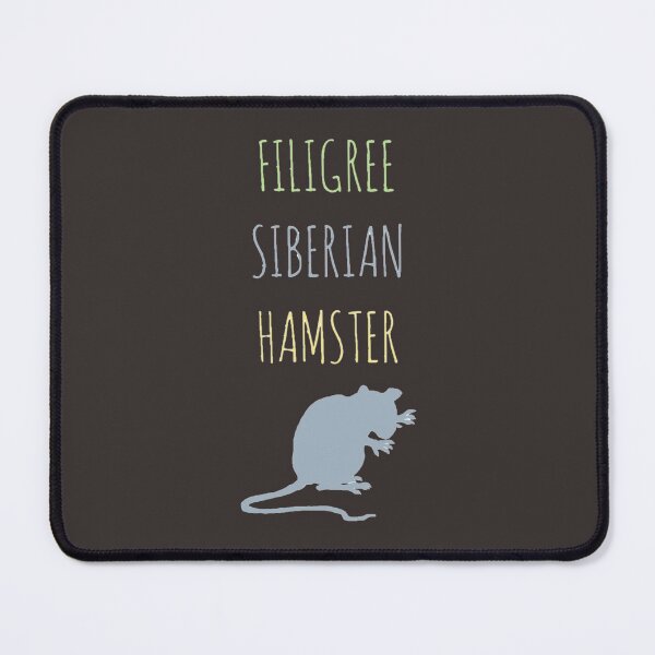 Item preview, Filigree Siberian Hamster Fitted  designed and sold by MetaCortexds.