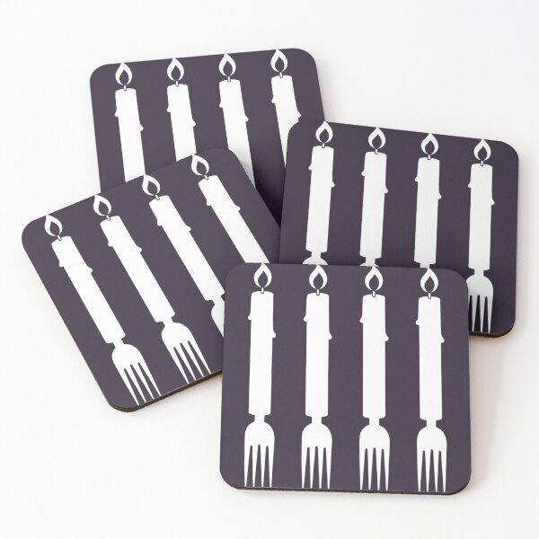Item preview, Four Candles - Fork Handles   designed and sold by MetaCortexds.