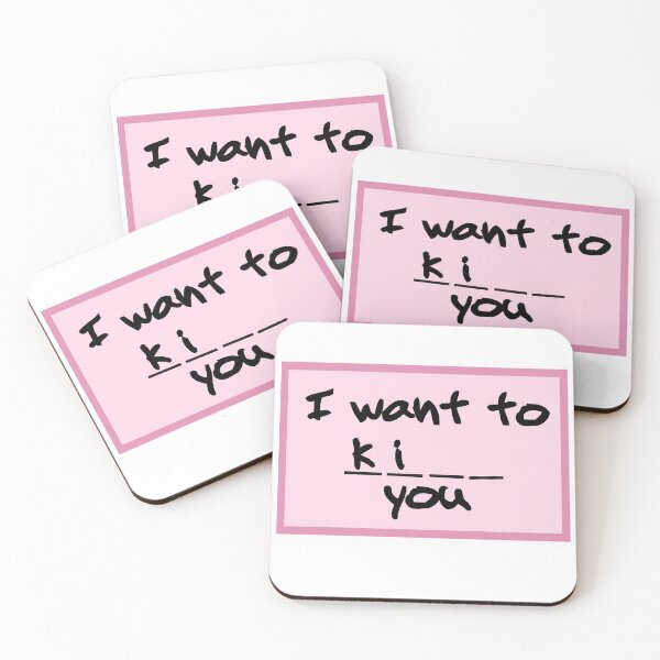 Item preview, I want to ki_ _ you pink sticker designed and sold by Bonicrazypeople.