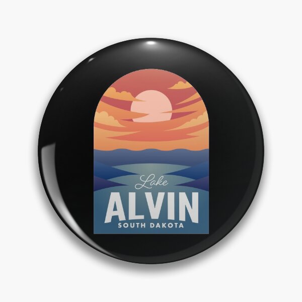 Artikelvorschau, Lake Alvin SD Retro Sunset entworfen und verkauft von HalpinDesign.
