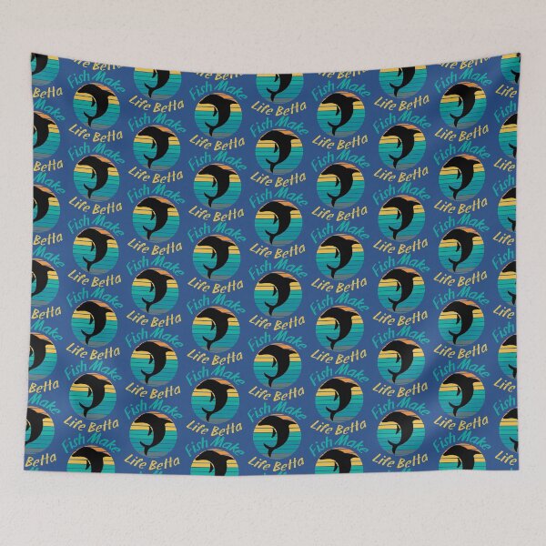 Item preview, Fish Make Life Betta                            designed and sold by damianevans6.