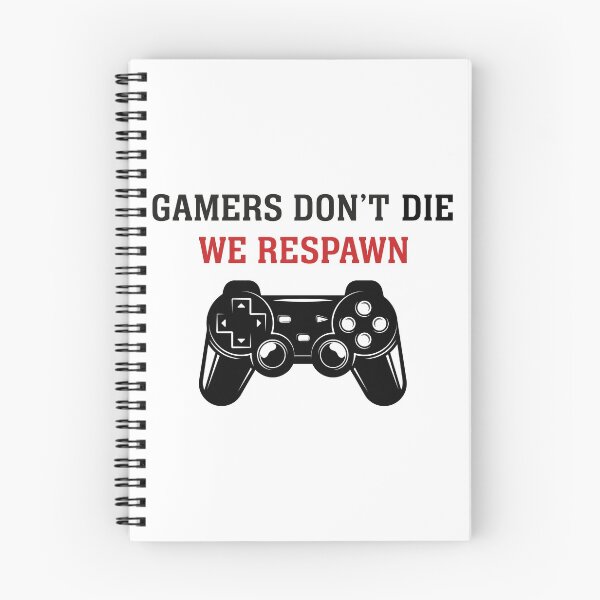 Item preview, Gamers don't die, we respawn designed and sold by PonyAddiction.
