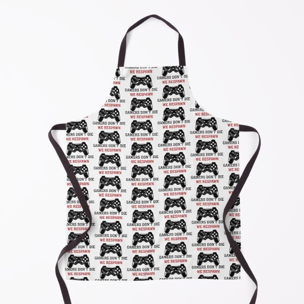 Item preview, Gamers don't die, we respawn designed and sold by PonyAddiction.