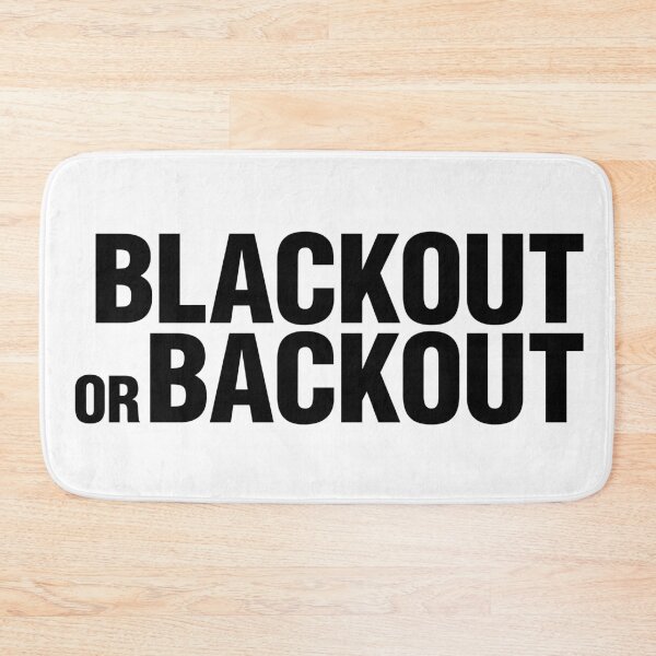 Item preview, Blackout or Backout designed and sold by BreslauBadger.