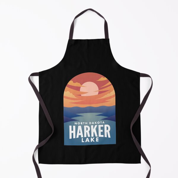 Item preview, Harker Lake ND Retro Sunset designed and sold by HalpinDesign.