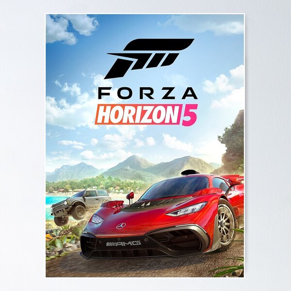Forza Motorsport Horizon 5 Video Game Poster PC,PS4,Exclusive Role-playing  RPG Game Canvas Poster Artwork