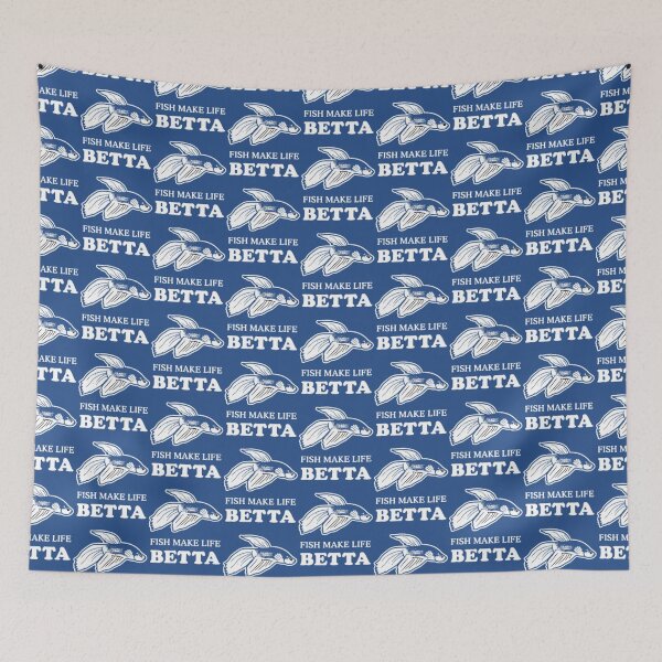 Item preview, Fish Make Life Betta                designed and sold by damianevans6.