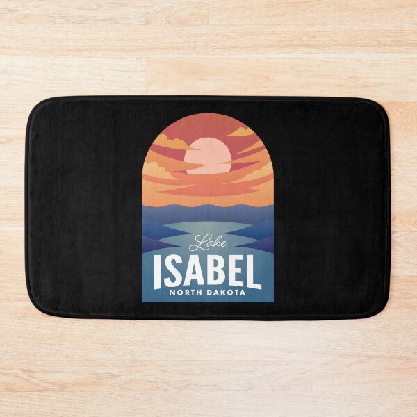 Item preview, Lake Isabel ND Retro Sunset designed and sold by HalpinDesign.