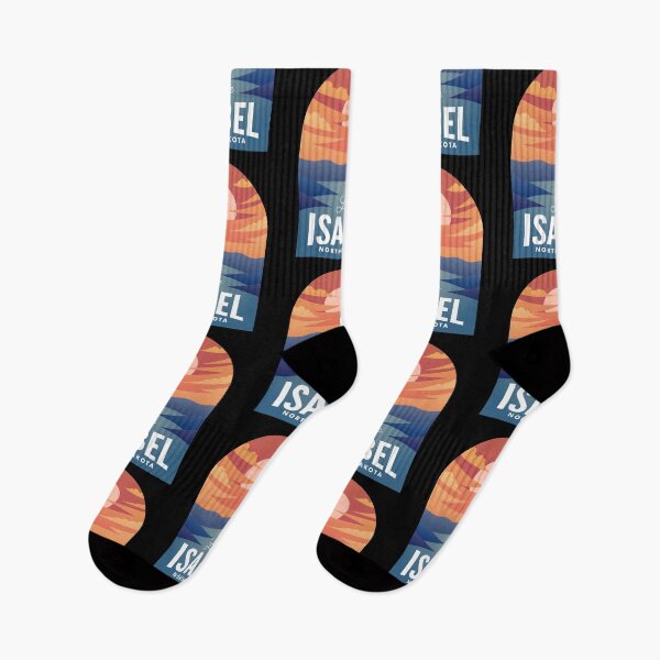 Item preview, Lake Isabel ND Retro Sunset designed and sold by HalpinDesign.