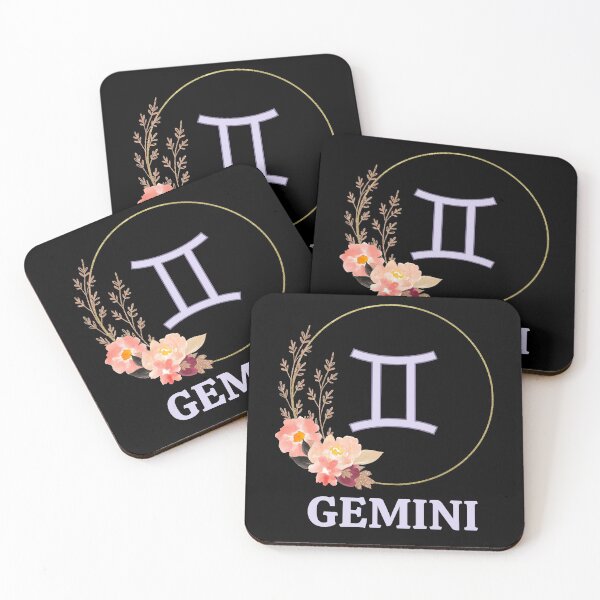 Item preview, Floral Gemini Zodiac Sign designed and sold by Hellofriendco.